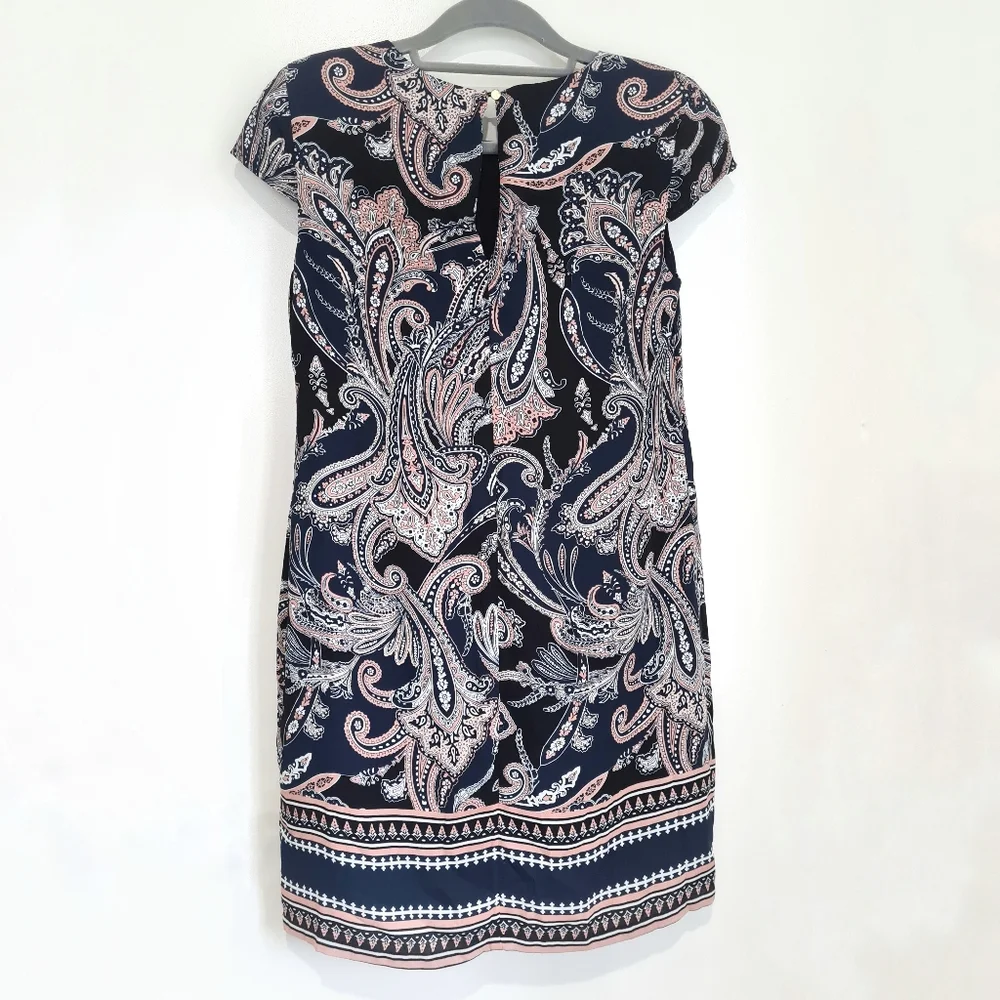Tokito Paisley Shift Mini Dress Size AU 10 BRAND NEW - Picture 2 of 9
